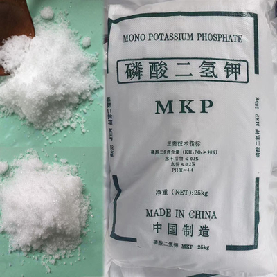 Potassio del fertilizzante di MKP il mono fosfatizza il di-idrogenofosfato del potassio di 98% KH2PO4 7778-77-0