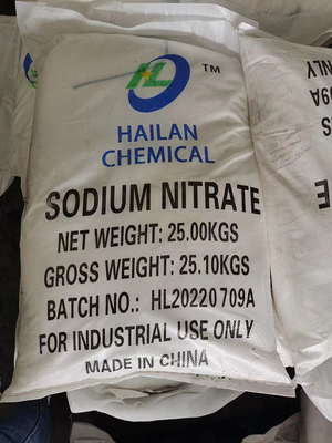 Nitrato di sodio di elevata purezza NaNO3 per CAS No vetrario 7631-99-4