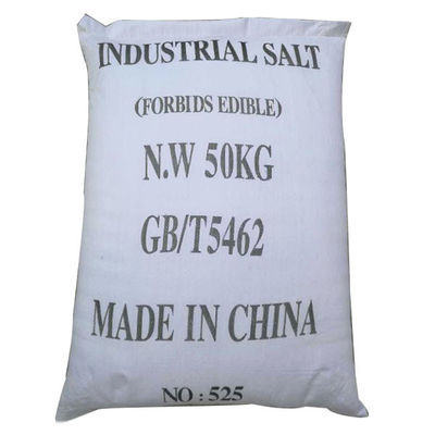 Il cloruro di sodio di iso 14001 ha raffinato il NaCl bianco del sale per fabbricazione del sapone