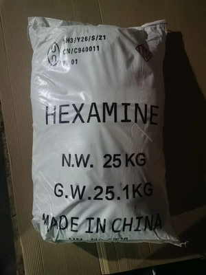 99 agente indurente di plastica industriale del Methenamine C6H12N4 Urotropine della polvere dell'esammina
