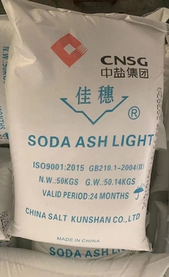 50 kg/BAG Carbonato di sodio Soda di cenere in polvere bianca