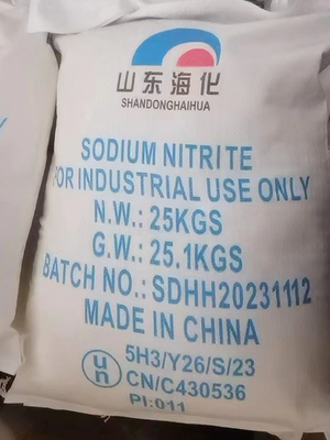 Nitrito di sodio in polvere 25 kg/sacco NaNO2