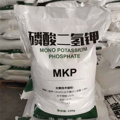98% di fosfato di mono-potassio H2KO4P CAS 7778-77-0 Cristallo bianco