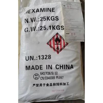 Hexamethylenetetramine 99%min Hexamine White Powder C6H12N4 25KG/BAG