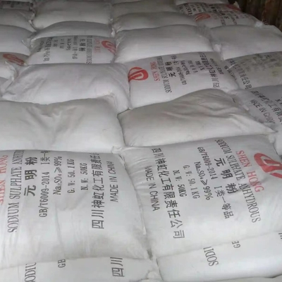 Solfato di sodio anidro (Na₂SO₄) 99% - 50kg/Sacco, CAS 7757-82-6, Fornitura Diretta dalla Fabbrica