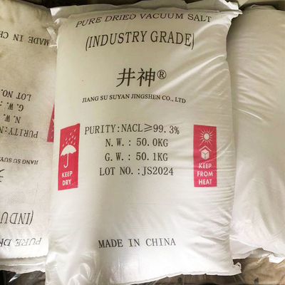 Cloruro di sodio Nacl sale raffinato sale Cloruro di sodio di grado industriale 25 kg / BAG