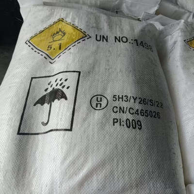NaNO3 nitrato di sodio 27 MT / 20 GP Pacchetto 25 KG / BAG Utilizzato per inibitori della corrosione