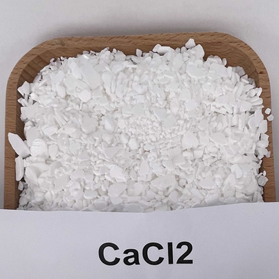 Diidrato CaCL2 Cloruro di calcio Additivo alimentare 25 KG / BAG Fiocchi bianchi Grado alimentare