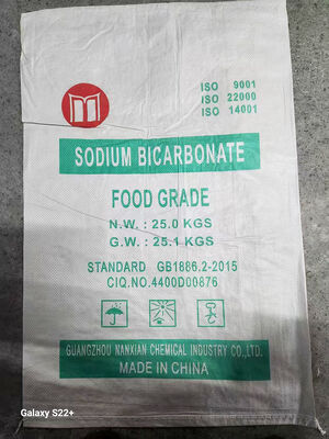 Bicarbonato di sodio NAHCO3 di grado alimentare