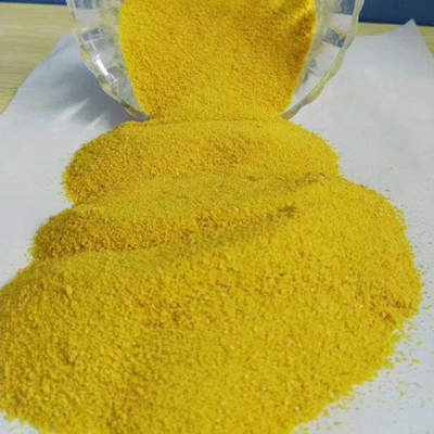 Prezzo adeguato Pollo di polvere gialla di alta qualità Cloruro di polialuminio per il trattamento dell'acqua di grado industriale